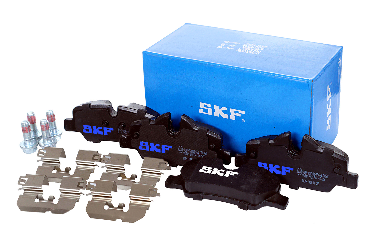 SKF VKBP 90124 Bremsbelagsatz, Scheibenbremse